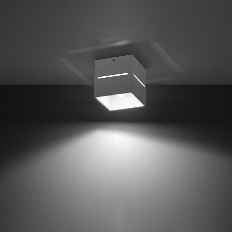 Sollux Lighting Plafondlamp LOBO wit