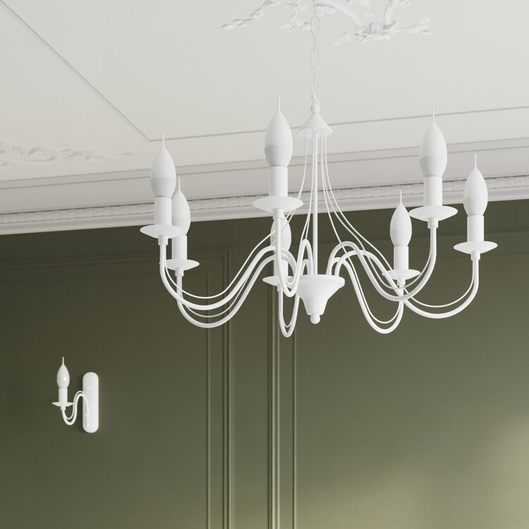 Sollux Lighting Chandelier MINERWA 7 white