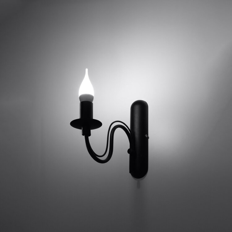 Sollux Lighting Wall lamp MINERWA black