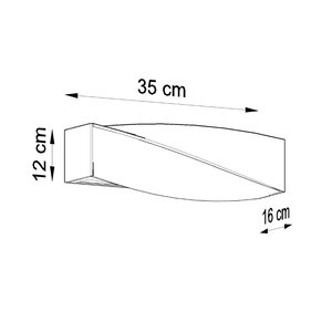 Sollux Lighting Wandlamp keramiek SIGMA MINI