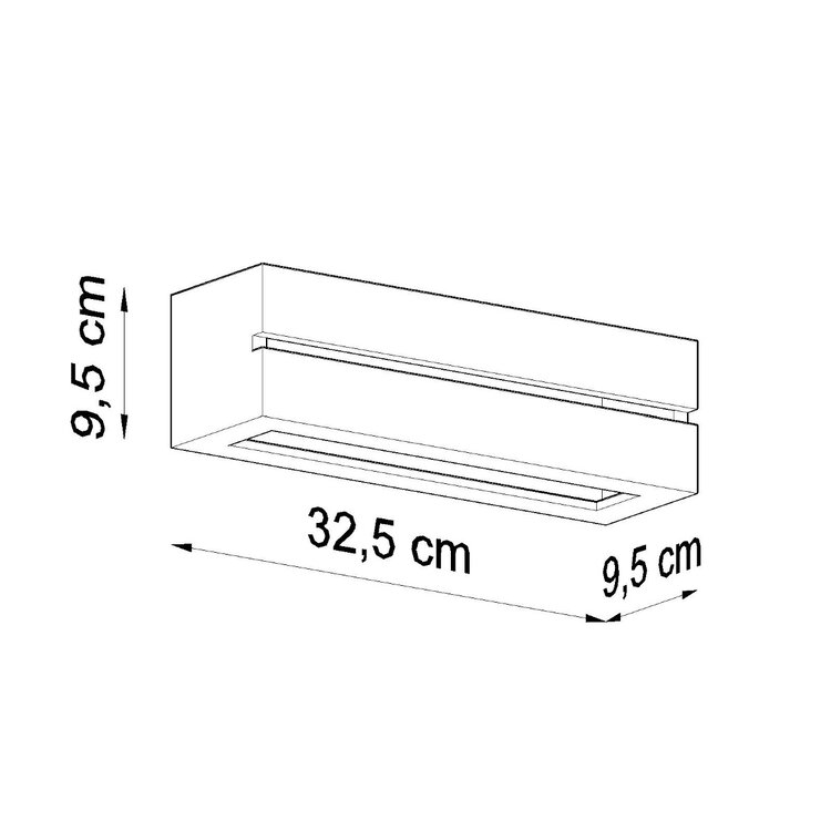 Sollux Lighting Wandlamp keramiek VEGA LINE