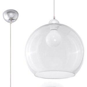 Sollux Lighting Pendant lamp BALL transparent