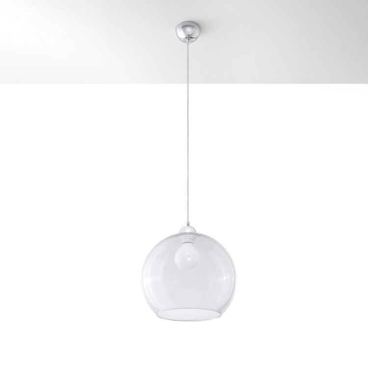 Sollux Lighting Hängeleuchte BALL transparent