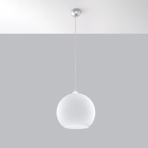 Sollux Lighting Pendant lamp BALL white