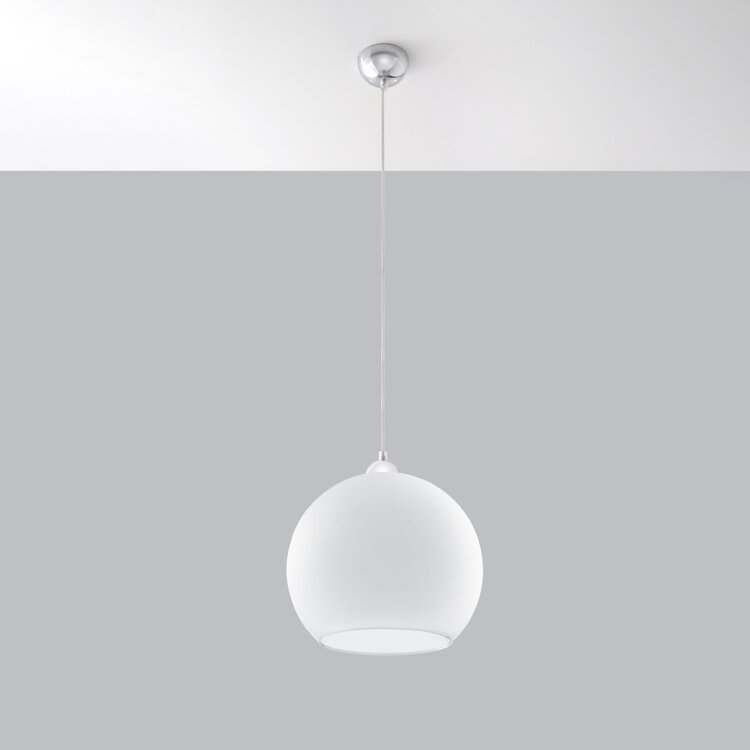 Sollux Lighting Hanglamp BALL wit