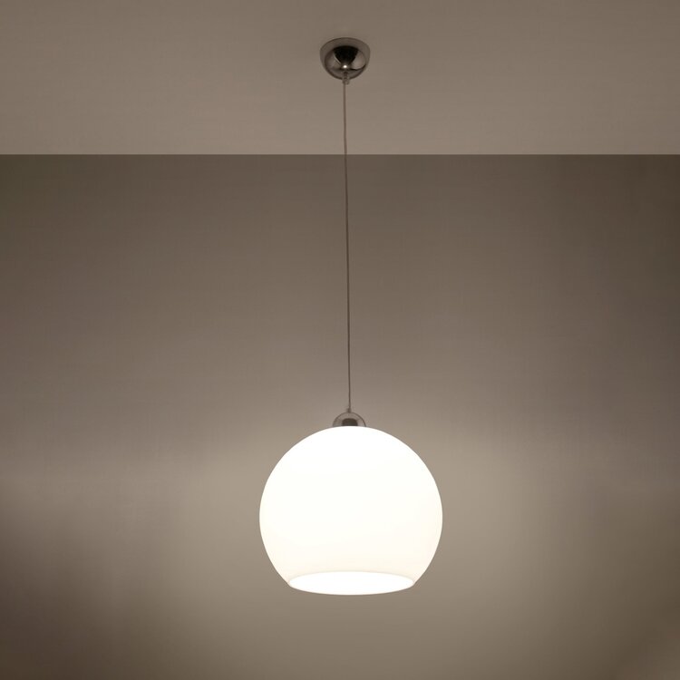 Sollux Lighting Hanglamp BALL wit