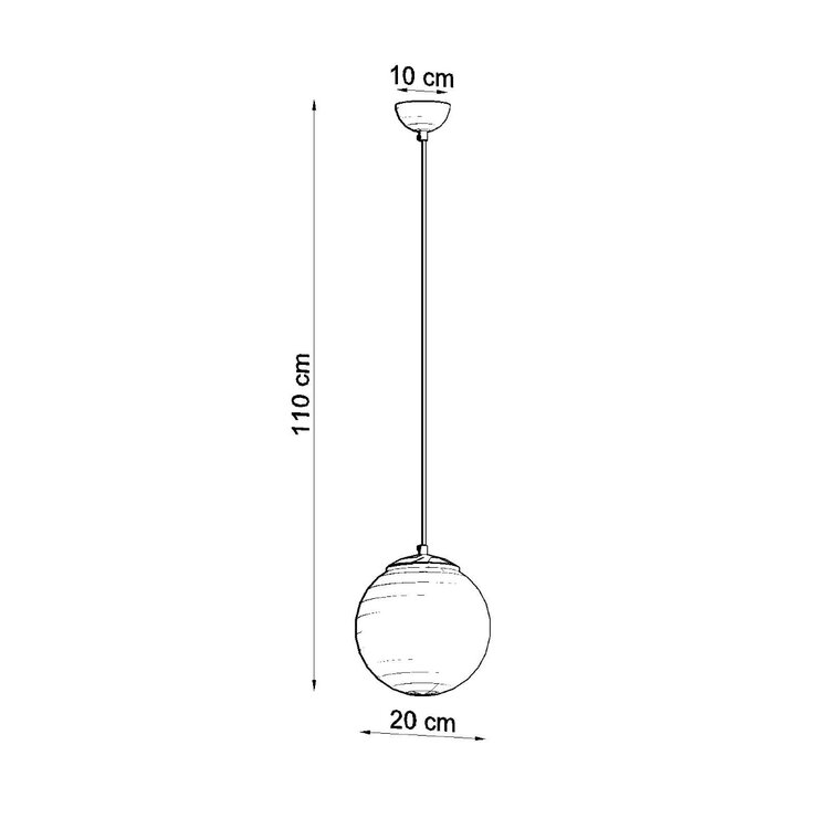 Sollux Lighting Hängeleuchte UGO 20