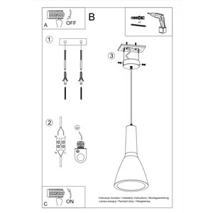 Sollux Lighting Hanglamp EMPOLI