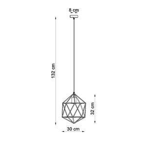 Sollux Lighting Hanglamp GASPARE wit