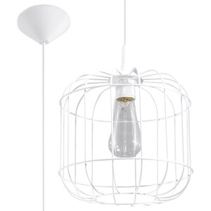 Sollux Lighting Pendant lamp CELTA white