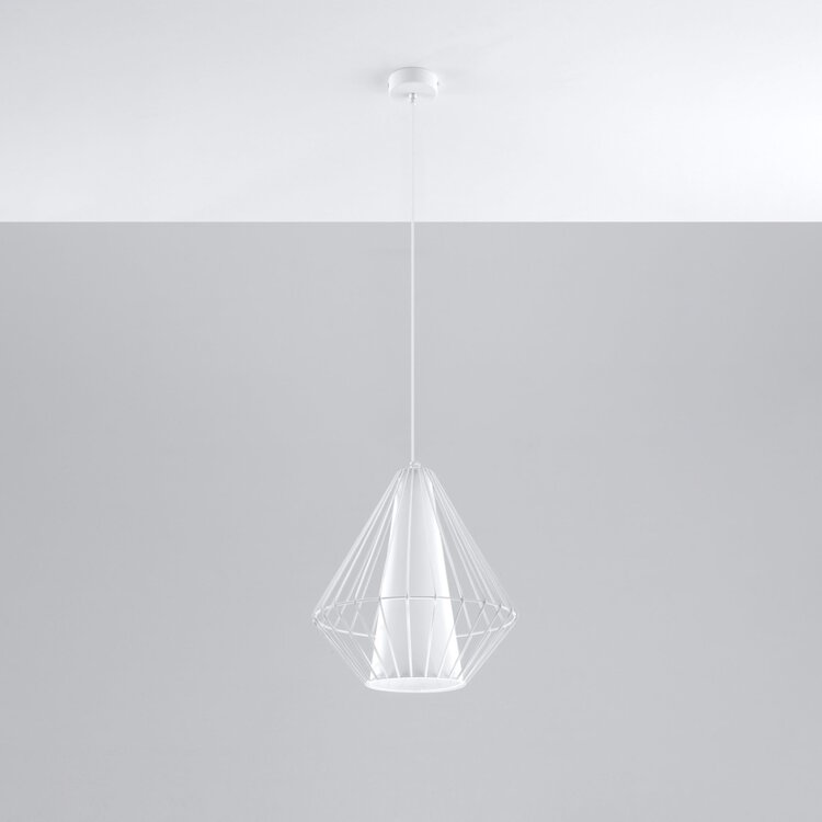 Sollux Lighting Hanglamp DEMI wit