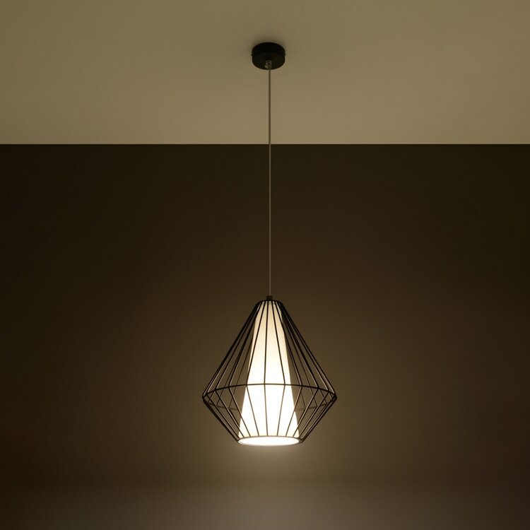 Sollux Lighting Pendant lamp DEMI black