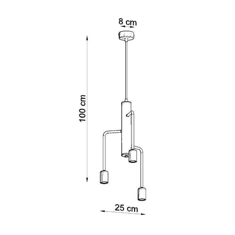 Sollux Lighting Kronleuchter DUOMO 3M