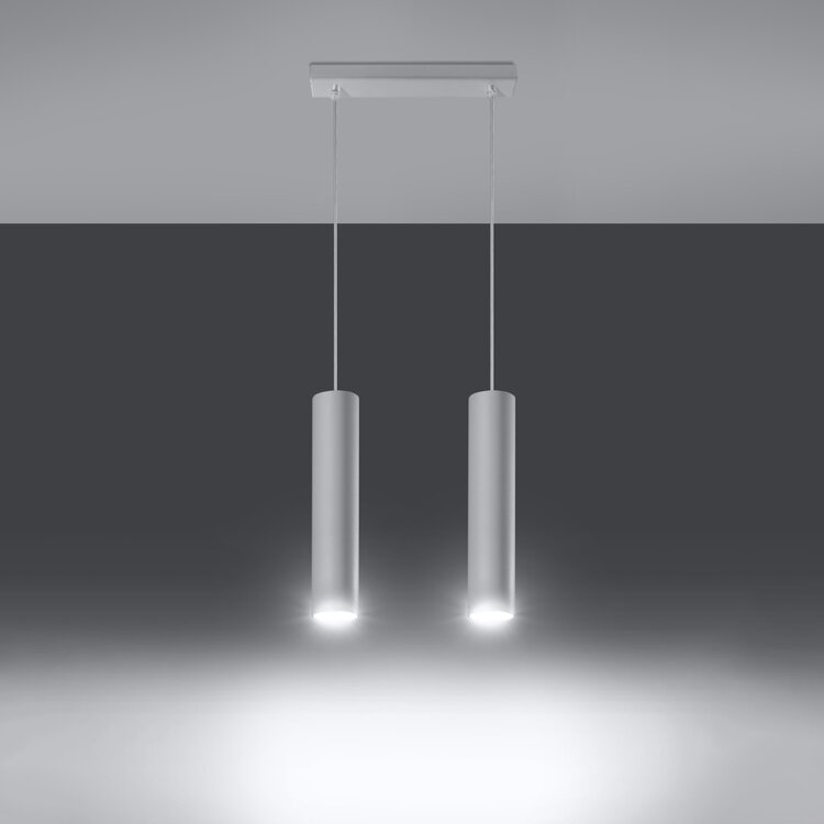 Sollux Lighting Pendant lamp LAGOS 2 white