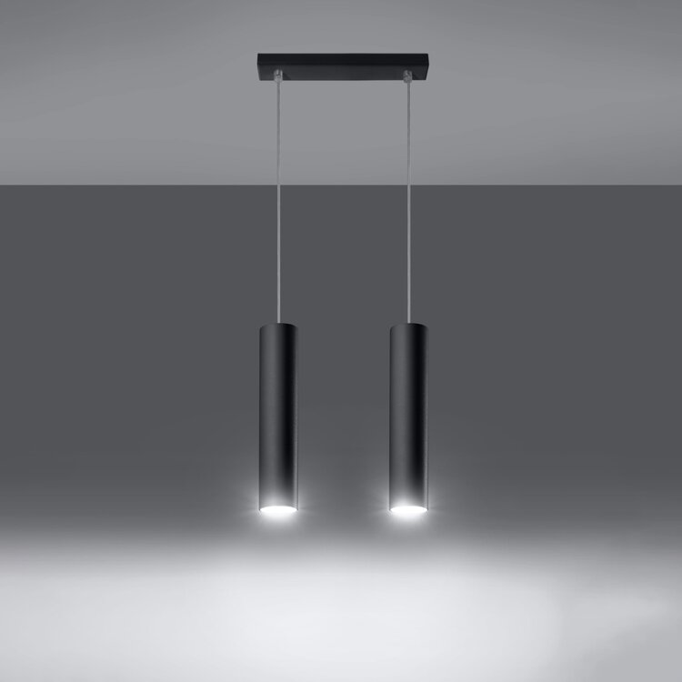 Sollux Lighting Pendant lamp LAGOS 2 black