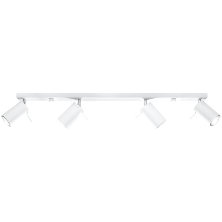 Sollux Lighting Plafondlamp RING 4L wit