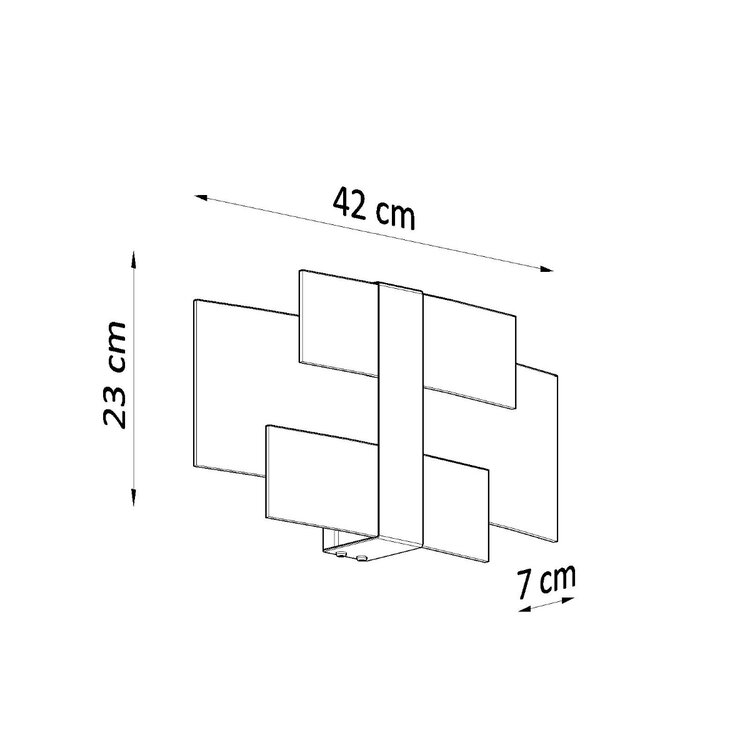 Sollux Lighting Wall lamp CELIA chrom