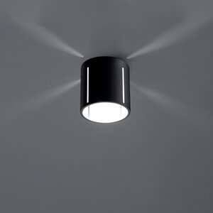 Sollux Lighting Ceiling lamp INEZ black