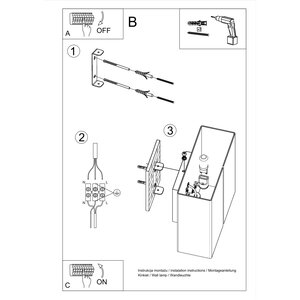 Sollux Lighting Wandlamp LINEA