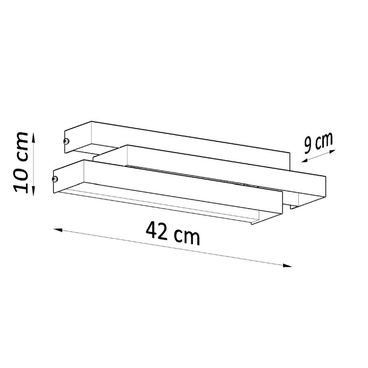 Sollux Lighting Wandleuchte FROST