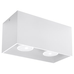 Sollux Lighting Ceiling lamp QUAD white