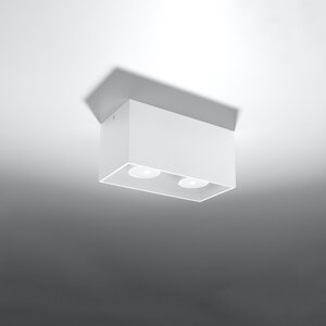 Sollux Lighting Ceiling lamp QUAD white