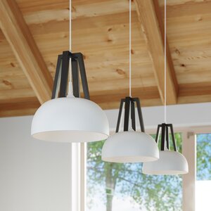 Sollux Lighting Pendant lamp CASCO white/black