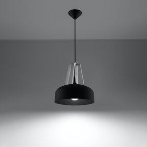 Sollux Lighting Hanglamp CASCO zwart/wit