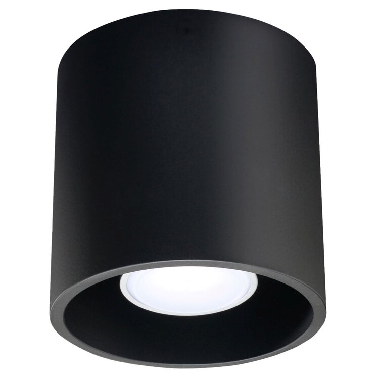 Sollux Lighting Ceiling lamp ORBIS 1 black