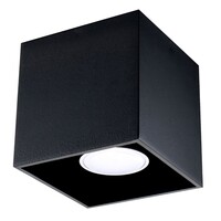 Deckenleuchte QUAD 1 schwarz