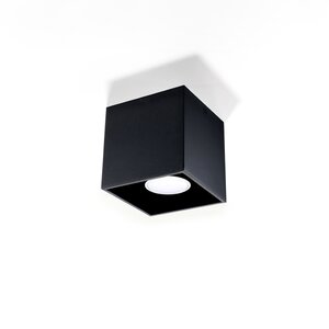 Sollux Lighting Ceiling lamp QUAD 1 black