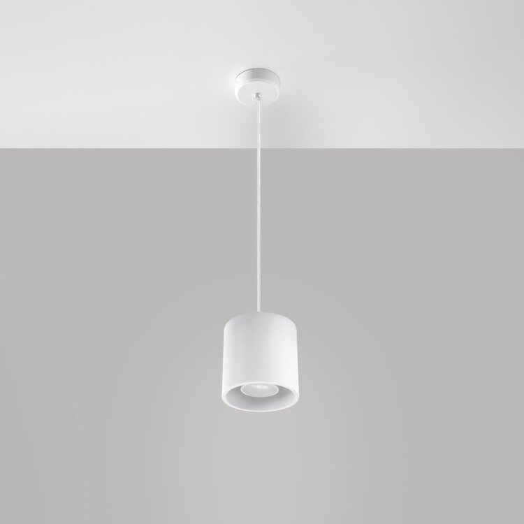 Sollux Lighting Hanglamp ORBIS 1 wit