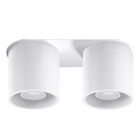 Plafondlamp ORBIS 2 wit