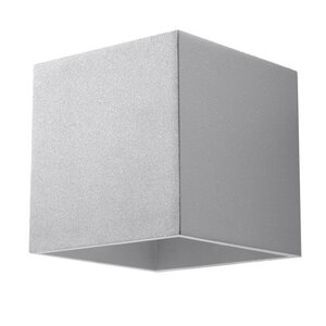 Sollux Lighting Wall lamp QUAD 1 grey