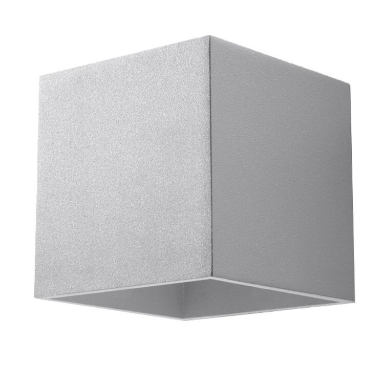 Sollux Lighting Wall lamp QUAD 1 grey