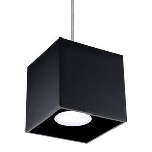 Sollux Lighting Pendant lamp QUAD 1 black