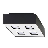 Plafondlamp MONO 4 zwart