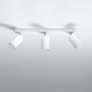 Sollux Lighting Ceiling lamp RING 3 white