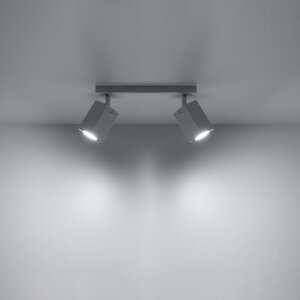 Sollux Lighting Deckenleuchte MERIDA 2 weiß