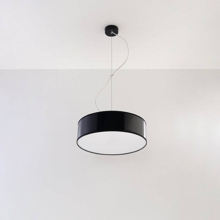 Sollux Lighting Pendant lamp ARENA 35 black