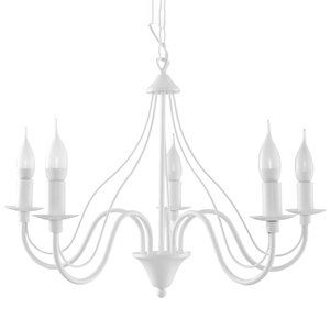 Sollux Lighting Chandelier MINERWA 5 white