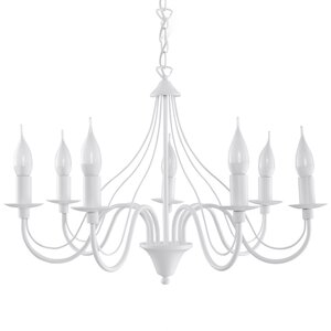 Sollux Lighting Chandelier MINERWA 7 white