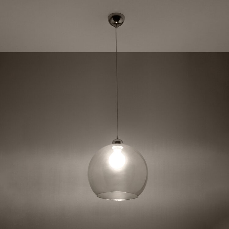 Sollux Lighting Pendant lamp BALL transparent