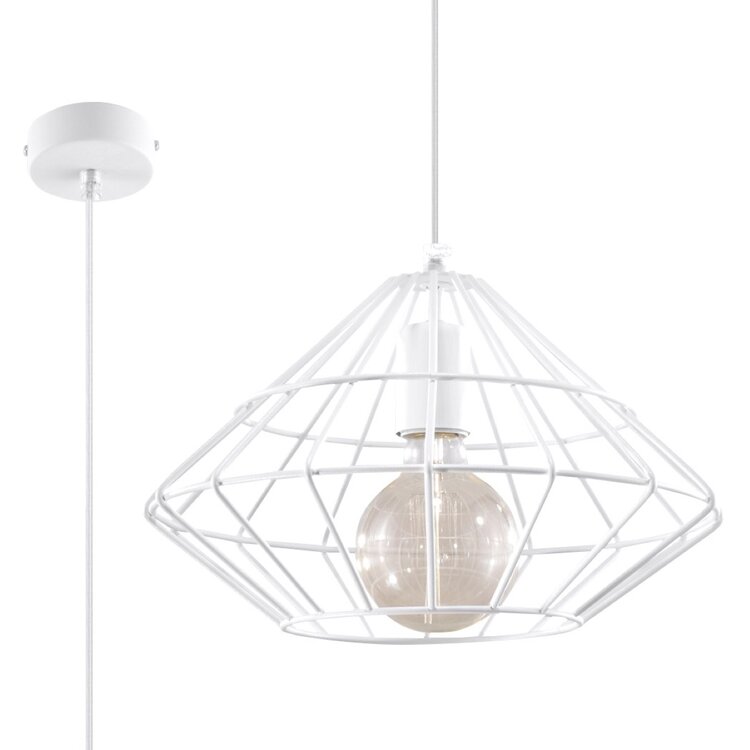 Sollux Lighting Pendant lamp UMBERTO white
