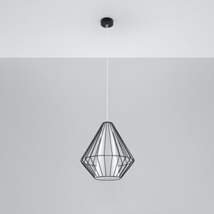 Sollux Lighting Hanglamp DEMI zwart