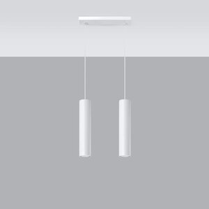 Sollux Lighting Hanglamp LAGOS 2 wit