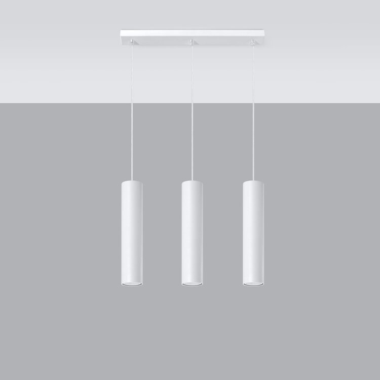 Sollux Lighting Pendant lamp LAGOS 3L white