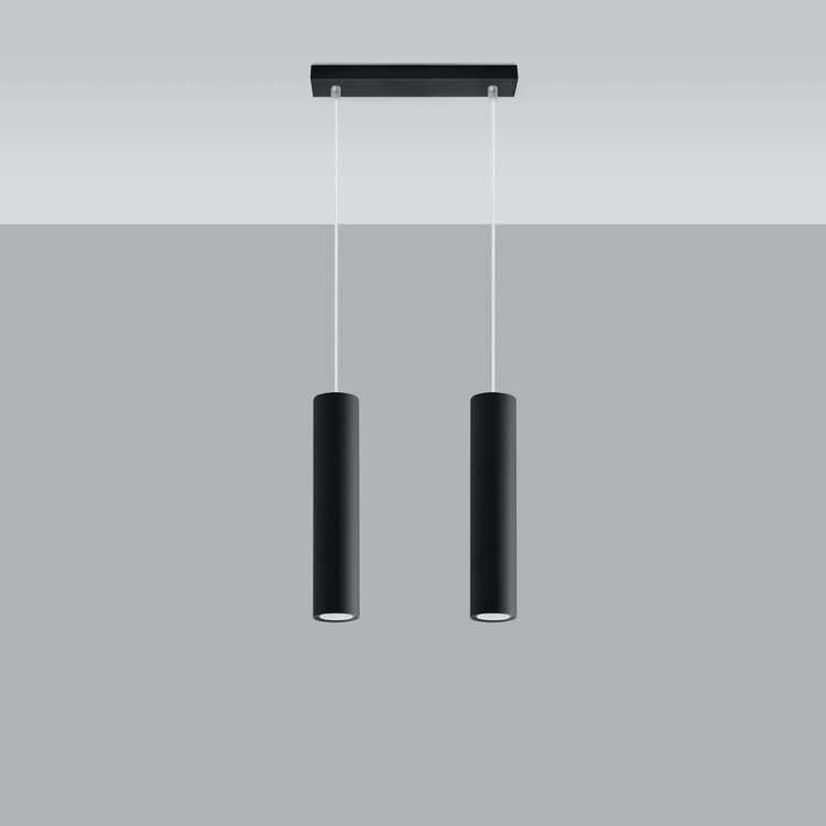 Sollux Lighting Pendant lamp LAGOS 2 black