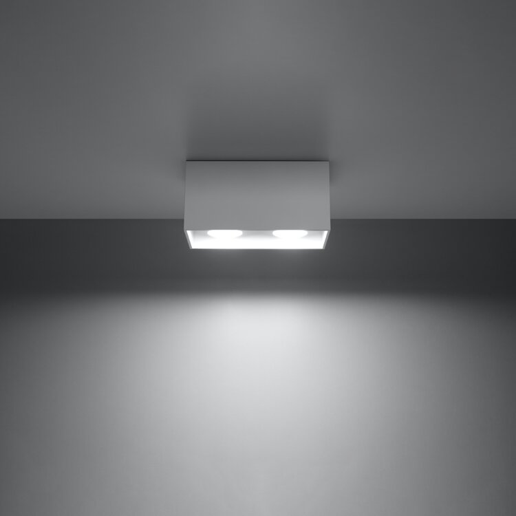 Sollux Lighting Ceiling lamp QUAD white