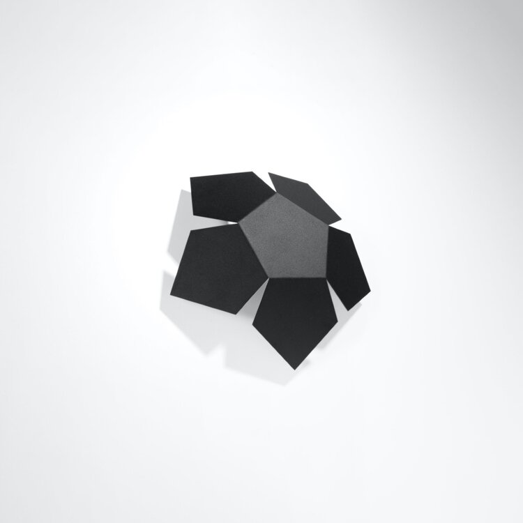 Sollux Lighting Wandlamp PENTA zwart